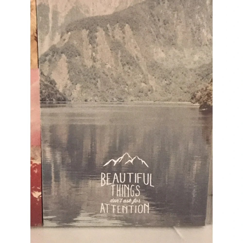 Sticky Note Set Inspirational Nature Landscape Adventure Mountain Forest Scenic